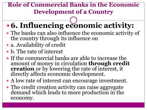 The Role of Economic